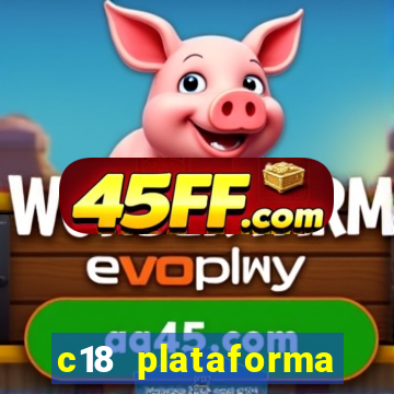 c18 plataforma login entrar